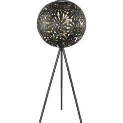 Lampes À Boules-Luminaires Globo Lighting lampe solaire Globo SOLAR LED Noir, 1 lumière