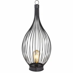 Luminaires Rustiques-Luminaires Globo Lighting lampe solaire Globo SOLAR LED Noir, 1 lumière