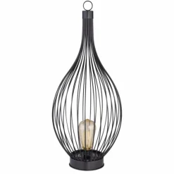 Luminaires Rustiques-Luminaires Globo Lighting lampe solaire Globo SOLAR LED Noir, 1 lumière