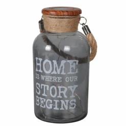 Luminaires Rustiques-Luminaires Globo Lighting lampe solaire Globo SOLAR LED Bois foncé, 10 lumières