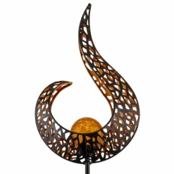 Luminaires Globo Lighting lampe solaire Globo SOMMES LED Noir, 1 lumière