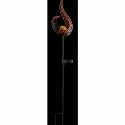 Luminaires Globo Lighting lampe solaire Globo SOMMES LED Noir, 1 lumière