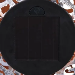 Lampes À Boules-Luminaires Globo Lighting Lampe solaire Globo SUNI LED Argenté, 1 lumière