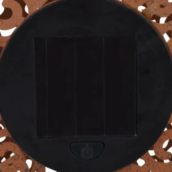 Luminaires Orientaux-Luminaires Globo Lighting Lampe solaire Globo SUNI LED Rouille, 1 lumière