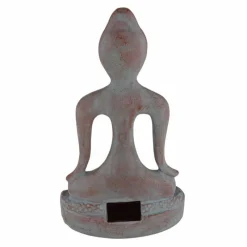 Luminaires Rustiques-Luminaires Globo Lighting lampe solaire Gobo BUDDHA LED Bronze, Gris, 1 lumière