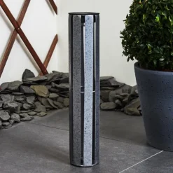 hofstein lampe solaire Hankinson LED Argenté, 1 lumière