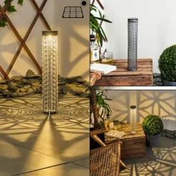 hofstein lampe solaire Hankinson LED Gris, Noir, Argenté, 1 lumière