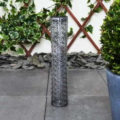 hofstein lampe solaire Hankinson LED Gris, Noir, Argenté, 1 lumière