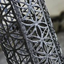 hofstein lampe solaire Hankinson LED Gris, Noir, Argenté, 1 lumière