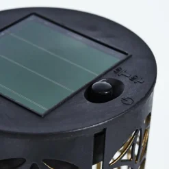 Lampes Dorées-hofstein lampe solaire Hankinson LED Or, Noir, 1 lumière