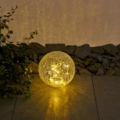 hofstein lampe solaire Jurmala LED Transparent, 1 lumière