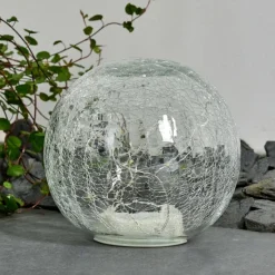 hofstein lampe solaire Jurmala LED Transparent, 1 lumière