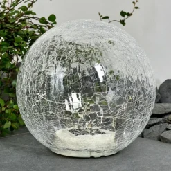 Lampes À Boules-hofstein lampe solaire Jurmala LED Clair, 1 lumière