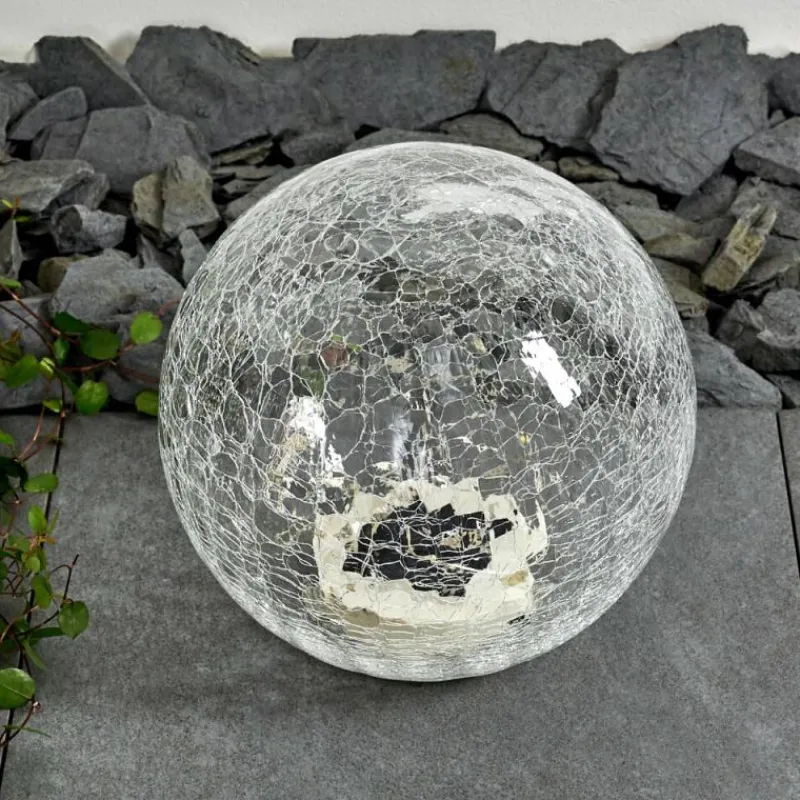 Lampes À Boules-hofstein lampe solaire Jurmala LED Clair, 1 lumière