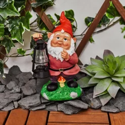 Luminaires Rustiques-hofstein lampe solaire Katiao LED Multicolore, 1 lumière