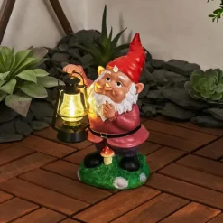 Luminaires Rustiques-hofstein lampe solaire Katiao LED Multicolore, 1 lumière