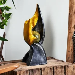 Lampes Dorées-hofstein lampe solaire Kolo LED Or, Gris, Noir, 1 lumière