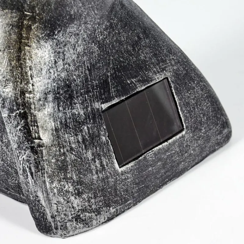 Lampes Dorées-hofstein lampe solaire Kolo LED Or, Gris, Noir, 1 lumière