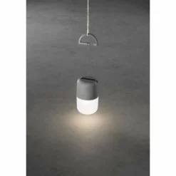 Luminaires Konstsmide lampe solaire Konstsmide Assisi LED Gris, 1 lumière