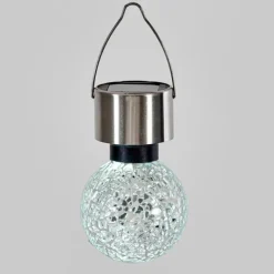 hofstein Lampe solaire Ledoux Acier inoxydable, 1 lumière