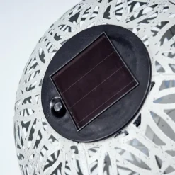 hofstein lampe solaire Leonard LED Noir, Blanc, 1 lumière