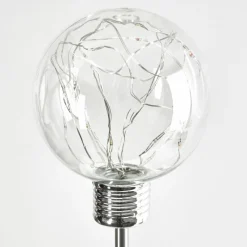 hofstein lampe solaire Liberec LED Argenté, 1 lumière, Changeur de couleurs