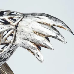 Luminaires Rustiques-hofstein lampe solaire Linduri LED Argenté, 1 lumière