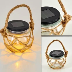 hofstein Lampe solaire Maastricht LED Clair, 1 lumière