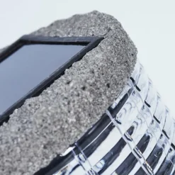 hofstein lampe solaire Mesabolo LED Gris, Noir, 1 lumière