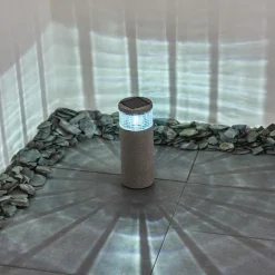 hofstein lampe solaire Mesabolo LED Gris, Noir, 1 lumière