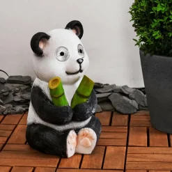 Luminaires Rustiques-hofstein lampe solaire Pandia LED Vert, Rose, Noir, Blanc, 2 lumières