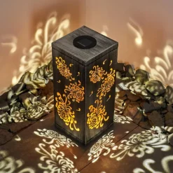 hofstein lampe solaire Parikia LED Argenté, 1 lumière