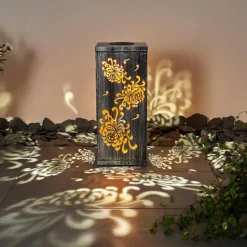 hofstein lampe solaire Parikia LED Argenté, 1 lumière