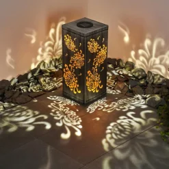 hofstein lampe solaire Parikia LED Argenté, 1 lumière