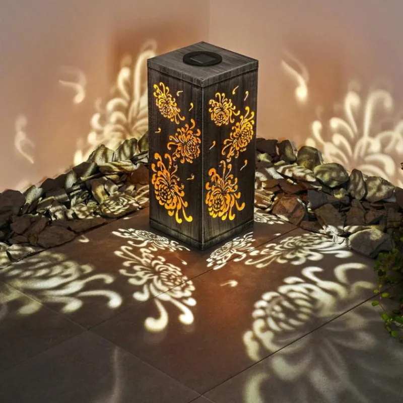 hofstein lampe solaire Parikia LED Argenté, 1 lumière