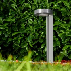 hofstein Lampe solaire Portmore LED Gris, 1 lumière