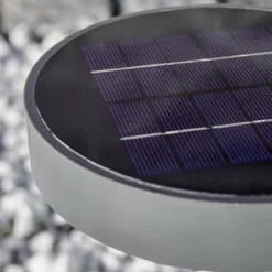 hofstein Lampe solaire Portmore LED Gris, 1 lumière