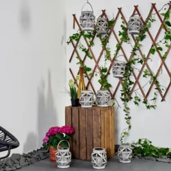 hofstein lampe solaire Roanoke LED Gris, 1 lumière