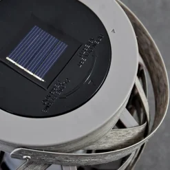 hofstein lampe solaire Roanoke LED Gris, 1 lumière