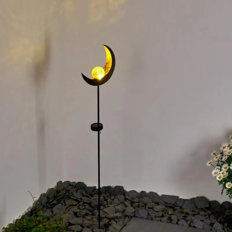 Luminaires Rustiques-hofstein lampe solaire Rovinj LED Cuivre, Noir, 1 lumière