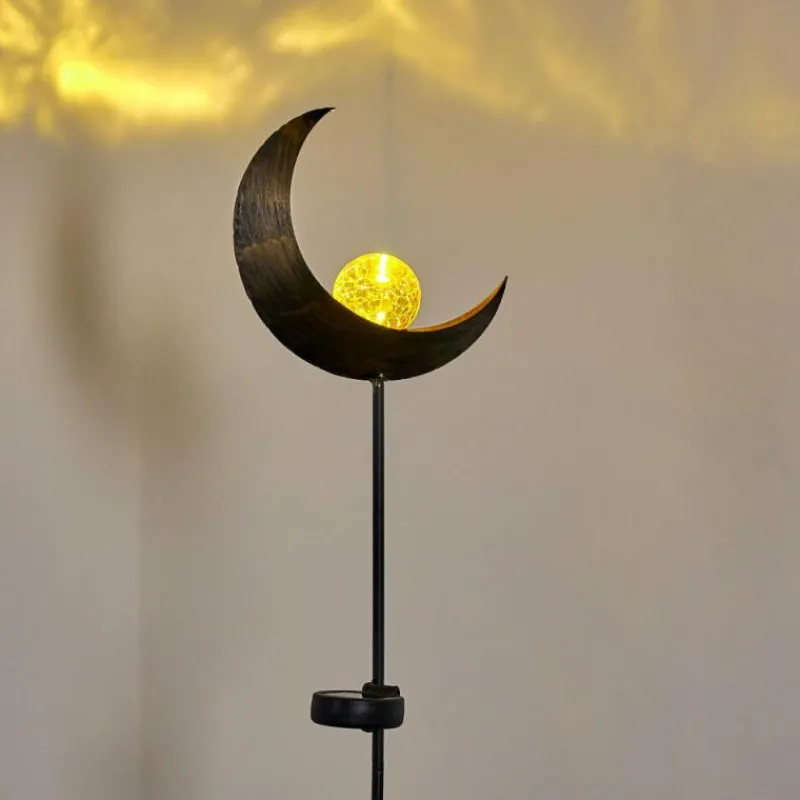 Luminaires Rustiques-hofstein lampe solaire Rovinj LED Cuivre, Noir, 1 lumière