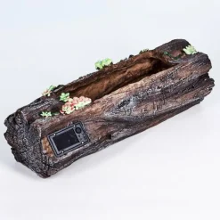 Luminaires Rustiques-hofstein lampe solaire Samana LED Brun, Jaune, Vert, Rose, 20 lumières