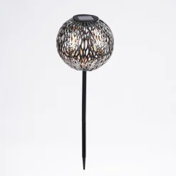 hofstein lampe solaire Samoao LED Cuivre, Noir, Argenté, 1 lumière