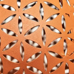 hofstein lampe solaire Samoao LED Rouille, Noir, 1 lumière