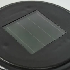 Style Boho-Chic-hofstein lampe solaire Sessivi LED Brun, Bois clair, Noir, 1 lumière