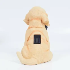 Luminaires Rustiques-hofstein lampe solaire Sofie LED Brun, Noir, 1 lumière