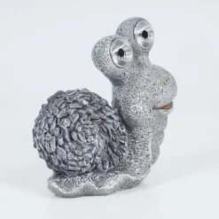 Luminaires Rustiques-hofstein lampe solaire Sunderby LED Gris, Orange, 2 lumières