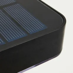 hofstein Lampe solaires Bondarp LED Noir, 1 lumière, Détecteur de mouvement