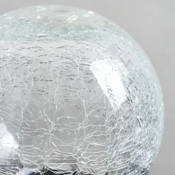 hofstein Lampe solaires Carbonia LED Nickel mat, 1 lumière