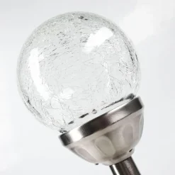 hofstein Lampe solaires Carbonia LED Nickel mat, 1 lumière